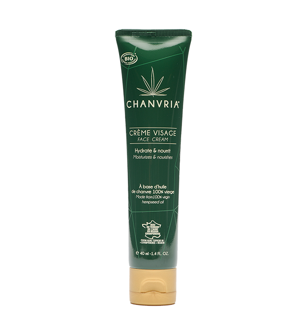 texture crème chanvre bio hydratante