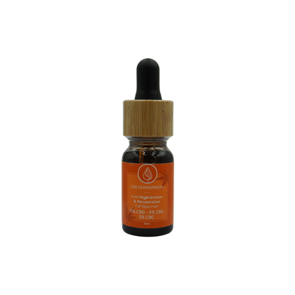Huile CBD 10% + CBG 5% + 5% CBC - Spécial régénération & récupération