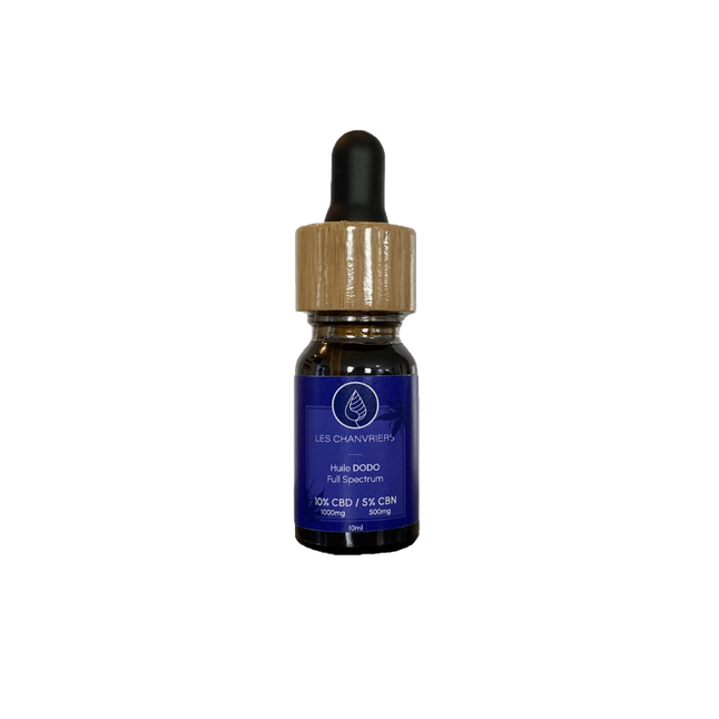 Huile CBD 10% + CBN 10% - Spécial DODO