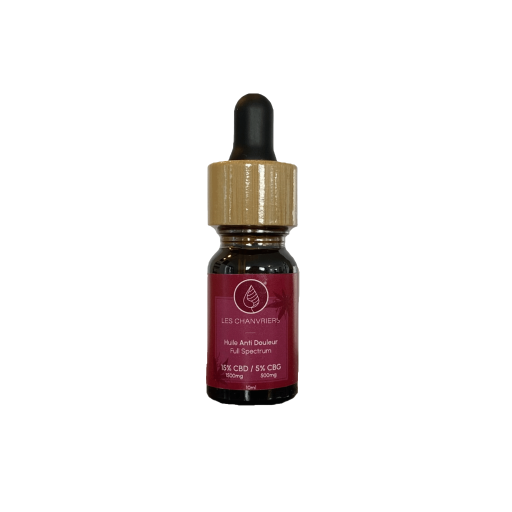 Huile CBD 10% + CBG 10% - Anti Douleur et anxiété