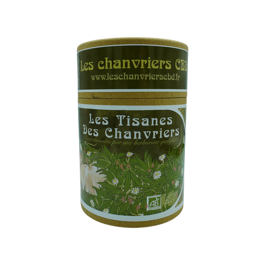 Infusion mémoire et concentration au chanvre CBD et ginkgo biloba