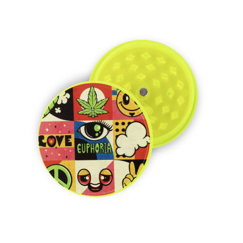 Grinder Plastique Aimanté à motif