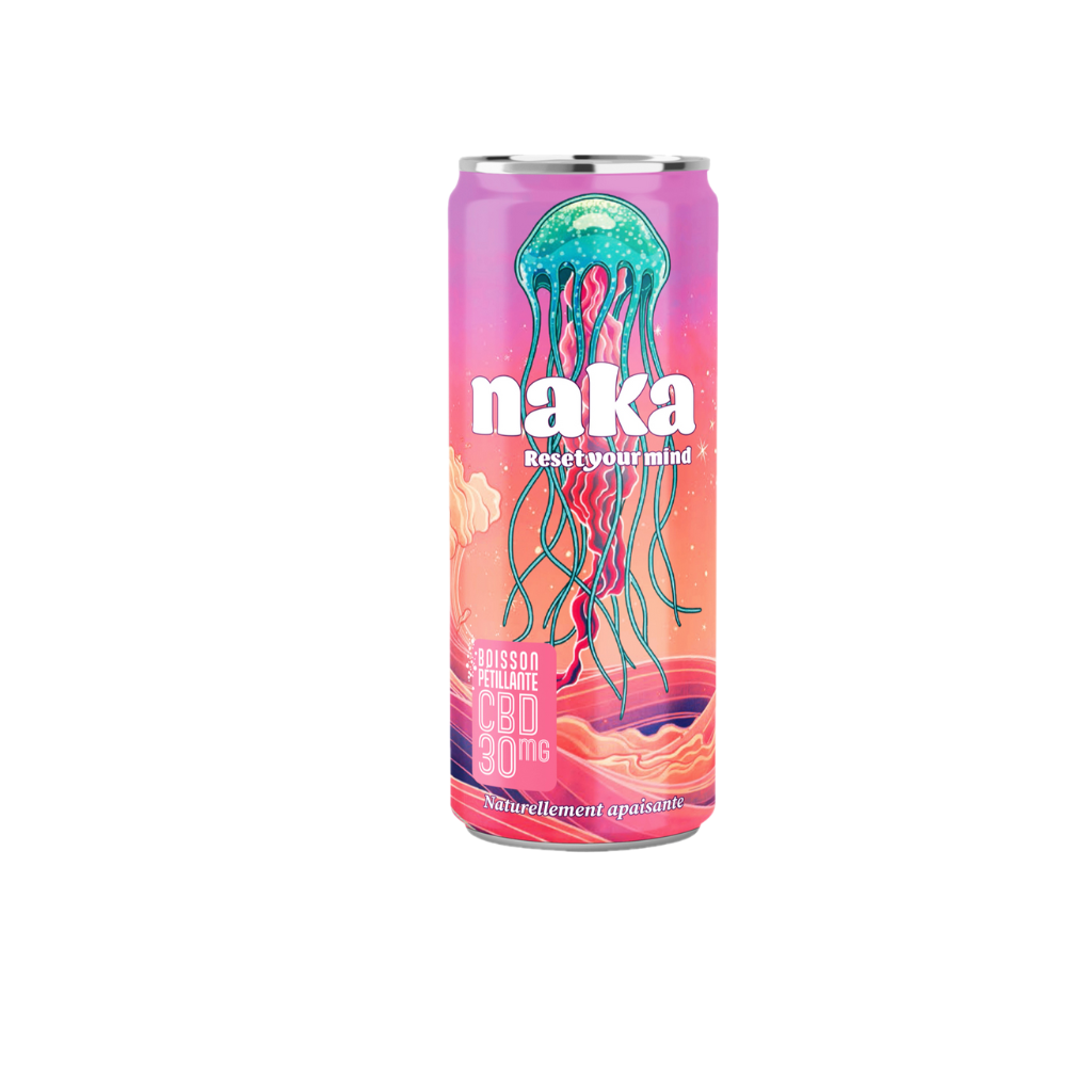 Boisson pétillante Naka – Extrait de rose